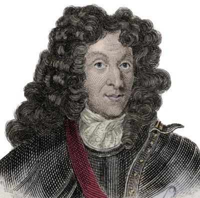 弗朗索瓦-亨利-德-蒙莫朗西-布特维尔（Francois Henri de Montmorency Bouteville）（1628-1695）的肖像，卢森堡的马雷克，皮尼公爵和法国将军。 作者 未知艺术家