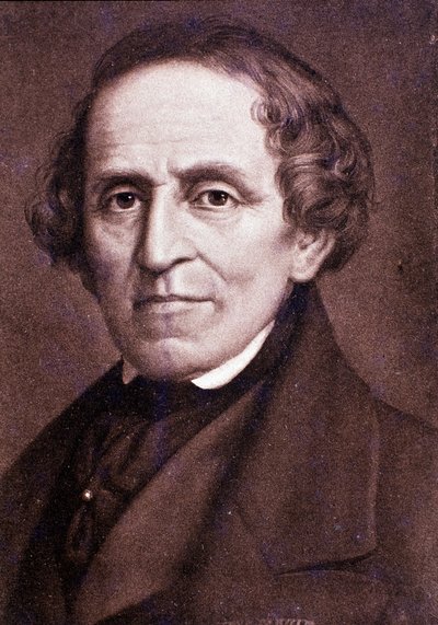 贾科莫·迈耶比尔 (Giacomo Meyerbeer) 的肖像 (雕刻) 作者 未知艺术家