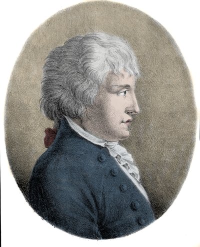 Giovanni Battista Pergolesi (Jean Baptiste Pergolese, Jean-Baptiste) (1710 - 1736)，意大利作曲家的肖像。 19 世纪的雕刻。 作者 未知艺术家