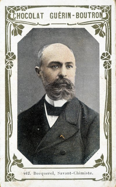 Henri Becquerel (1852 - 1908) 的肖像，法国物理学家。 作者 未知艺术家