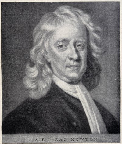 艾萨克·牛顿 (Isaac Newton) 的肖像与柏林天文台保存的原件非常接近。 作者 未知艺术家