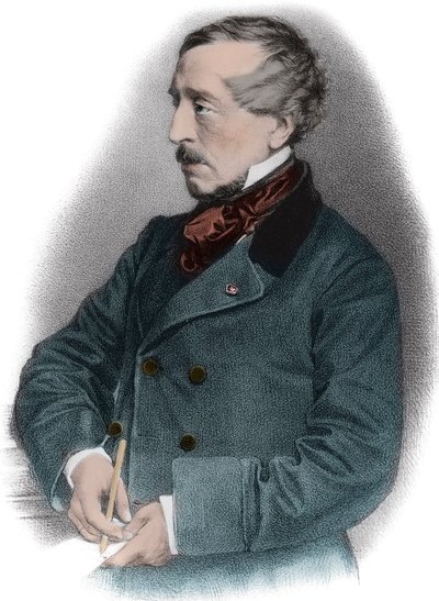 让-雅克（Jean-Jacques）-安培（1800-1864）法国历史学家的画像 - 作者 未知艺术家