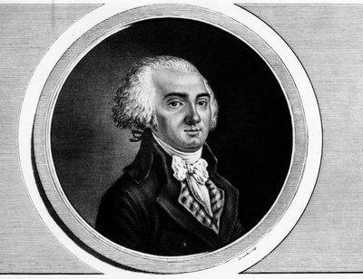 Portrait of Jerome Petion de Villeneuve (1759-1793) President of the Convention and Member of the States General. Engraving in “” Complete collection of historical paintings of the French revolution, in three volumes.””” 1804. 作者 未知艺术家