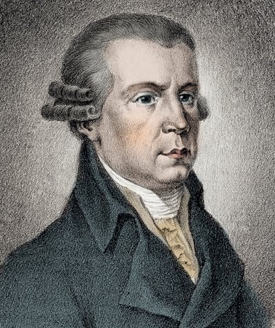 Johann Georg Albrechtsberger (1736-1809) 奥地利音乐家的肖像 作者 Unknown artist