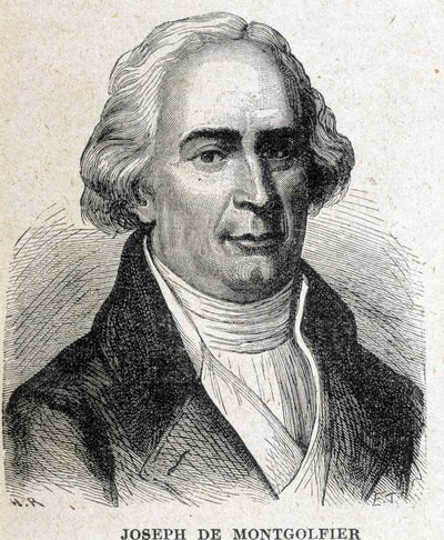 Joseph de Montgolfier (1740 - 1810)的画像。 作者 未知艺术家