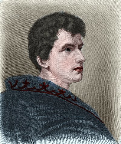 路德维希-约阿希姆-冯-阿尼姆（1781-1831）的肖像，德国小说家、专栏作家、剧作家和浪漫诗人。 作者 未知艺术家