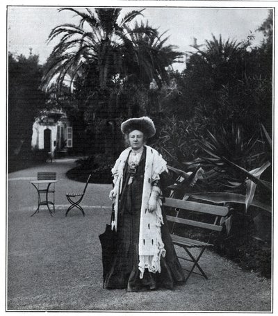 朱丽叶-亚当夫人（名兰伯特）（1836-1936）的画像，法国作家、论战者和女权主义者，1905年在尼斯。 作者 未知艺术家