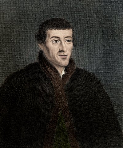 Portrait of Nicolas Copernicus ((Nicolaus Copernicus 作者 未知艺术家