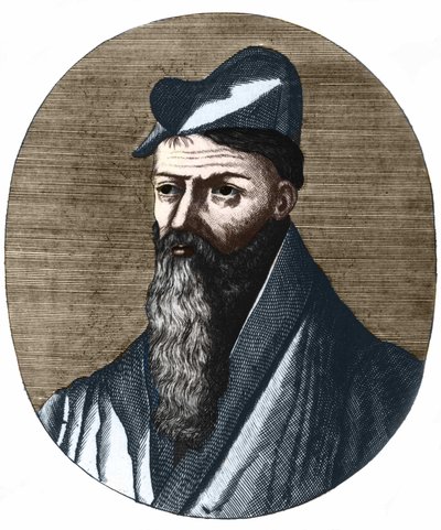 皮埃尔-贝隆（Pierre Belon）肖像，1517-1564 年。法国博物学家和医生。私人收藏。 作者 未知艺术家