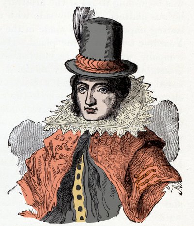 Pocahontas 的肖像（Matoaka，Amatute），然后是 Rebecca Rolfe（约 1595-1617） 作者 未知艺术家