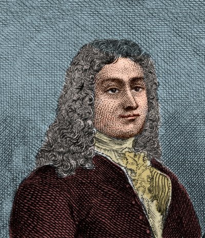 雷纳-安托万-费尔乔-德-雷奥穆尔（1683-1757）的肖像，法国物理学家和自然学家。 作者 未知艺术家