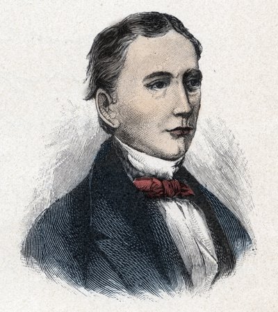 艾萨克-皮特曼爵士（1813-1897）的肖像 英国速记（速记）的发明者 作者 未知艺术家