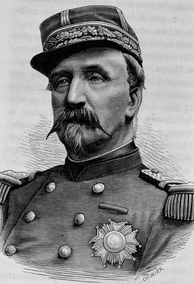 奥马尔公爵（Charles de Lorraine）（1822-1897）的肖像。19世纪末的雕版画，载于H.马丁的《法国史》。 作者 未知艺术家