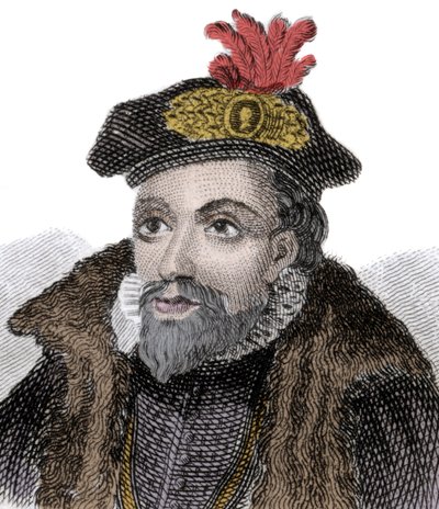 诺森伯兰公爵约翰·达德利 (1501-1553) 的肖像 (John Dudley 作者 未知艺术家