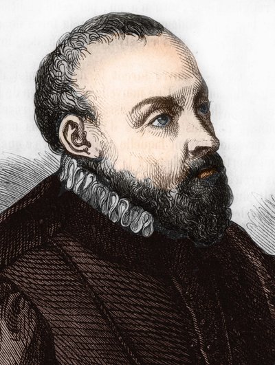 罗兰-德-拉索斯。(Orlando di Lasso) 1532-1594 法国-佛兰德作曲家 作者 未知艺术家