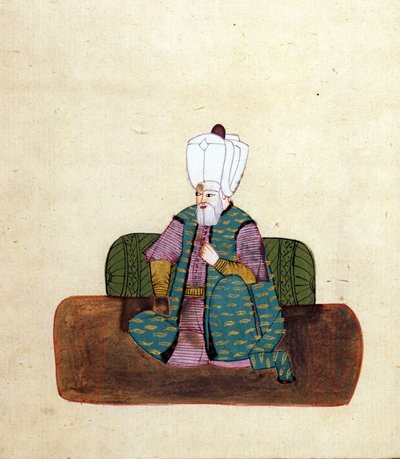 Soliman I the Magnificent（1494 或 95-1566），1520 年的奥斯曼帝国苏丹 - Museo Correr，威尼斯 作者 未知艺术家