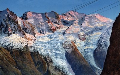 Telepherique Planpraz-le-Brevent 夏慕尼，法国上萨瓦省，罗纳-阿尔卑斯大区 作者 未知艺术家