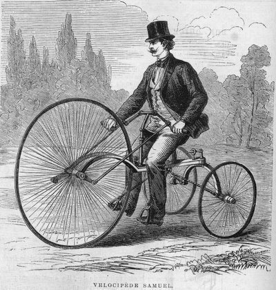 艾萨克-塞缪尔的美国飞车。1869 作者 未知艺术家