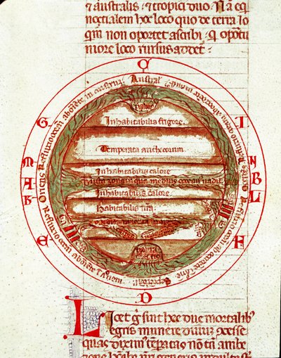地球仪（manuscrit 作者 未知艺术家