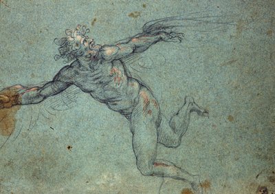 The Fall of icarus - “” The Fall of Icarus”” Drawing of the 17th century 作者 未知艺术家