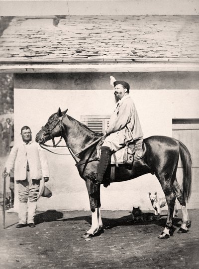 意大利国王维托里奥-伊曼纽尔二世（Victor Emmanuel）（维克多-伊曼纽尔）1820-1878），意大利国王。 作者 未知艺术家