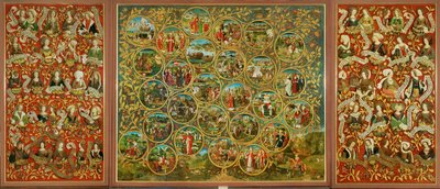 奥斯塔里奇 "首任统治者巴本贝格侯爵和公爵的家谱 作者 未知艺术家