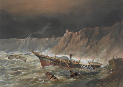 失去王子？，1854年 作者 不明
