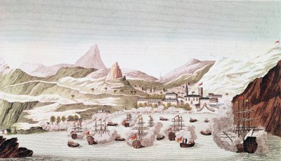 岛圣赫勒拿岛 (雕刻 作者 未知艺术家