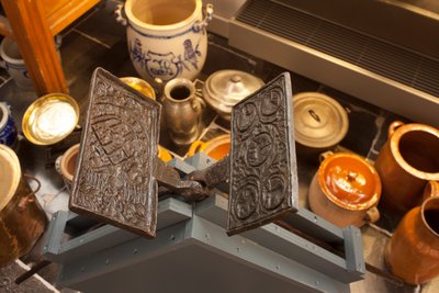 Waffle iron, last quarter of 19th century 作者 未知艺术家
