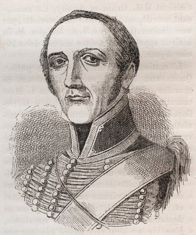Armand Francois Bon Claude，布里奇维尔伯爵的肖像 作者 不明