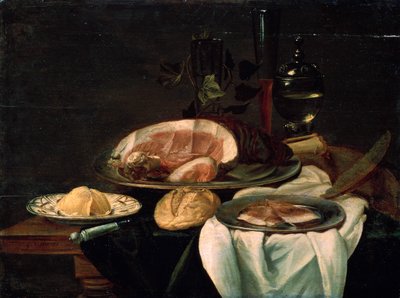 静物》，1650年。   作者 不明