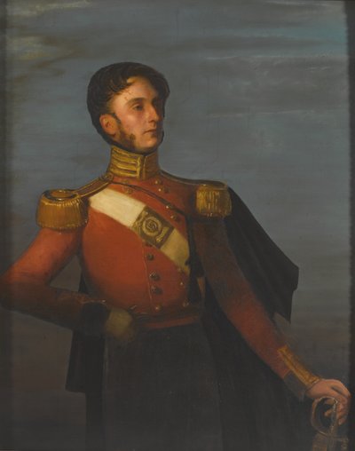 A Captain of the 13th Bengal Native Infantry 作者 未知艺术家