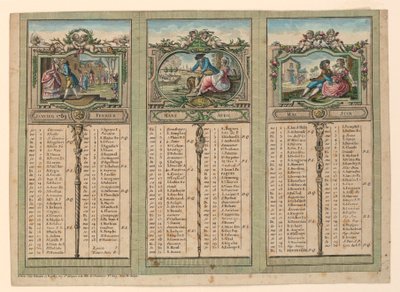 1789 年年鉴 作者 未知艺术家