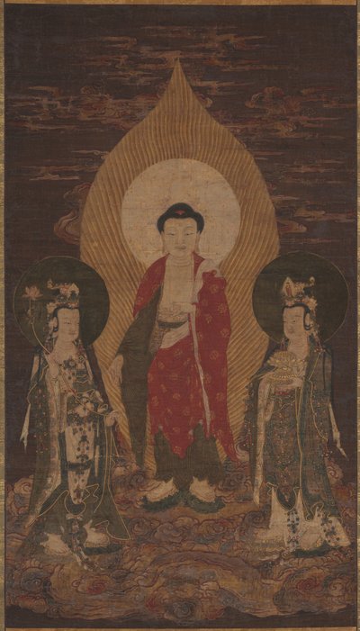 阿弥陀佛三宝 作者 未知艺术家