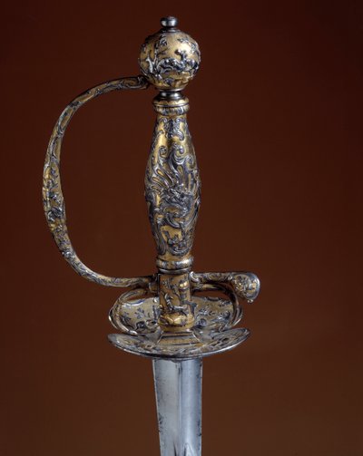 军械库和银器。18世纪的金银护卫。巴黎，装饰艺术 作者 未知艺术家
