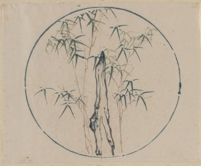 竹与石 作者 未知艺术家