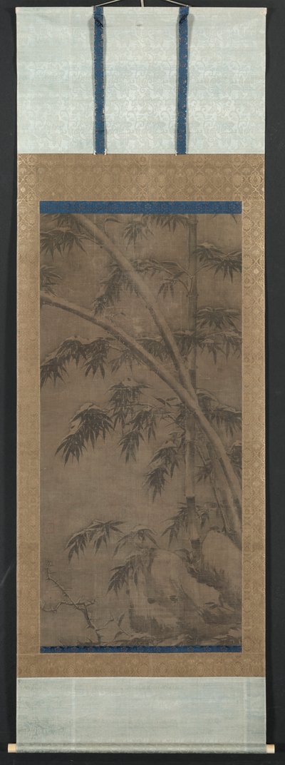 四季的竹子冬季 作者 未知艺术家