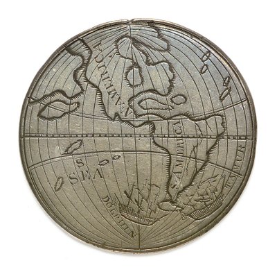 拜伦 1764-1766 年绕合恩角航行；反面 作者 未知艺术家