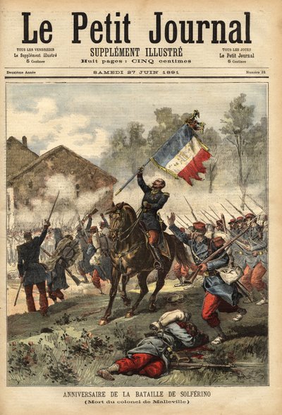 Commemoration of the Battle of Solferino, June 24 作者 未知艺术家