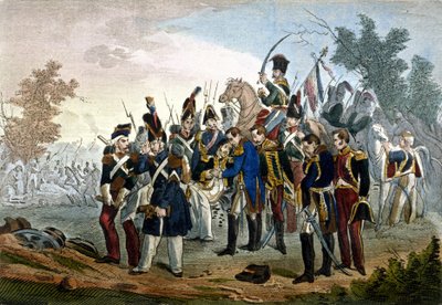 1809年5月28日兰尼元帅在埃斯林的死讯 雕刻 19世纪 作者 Unknown artist