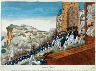 来自西班牙的远征（1823-1829）：攻占洛格罗诺。1823年 巴黎，军方的问题 作者 未知艺术家