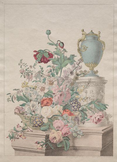 风景如画的植物或花果集 作者 未知艺术家
