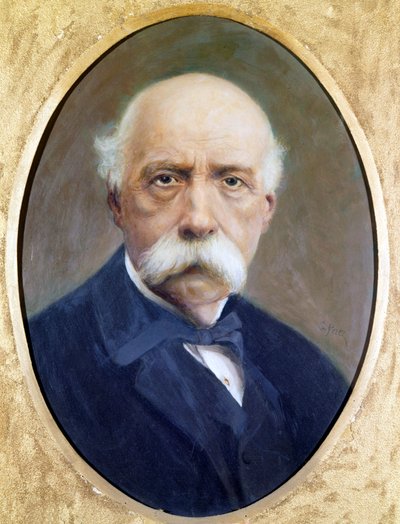 Francesco Crispi (1819 - 1901)，意大利政治家。 G. 佩雷斯绘画。 罗马复兴博物馆。 作者 未知艺术家