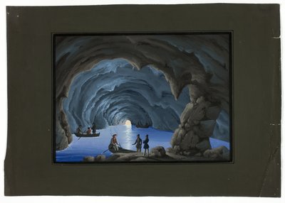 石窟场景 作者 未知艺术家