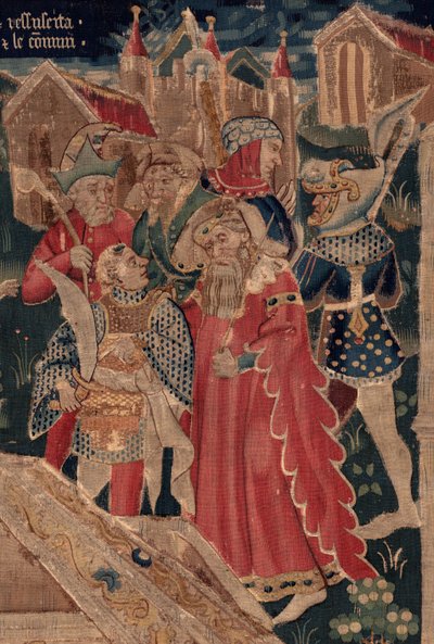 History of Saint Piat and Saint Eleuthère, Scene 12: The resurrection of the tribune