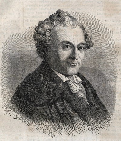 让-米歇尔-塞达内法国剧作家 1719-1797 作者 未知艺术家