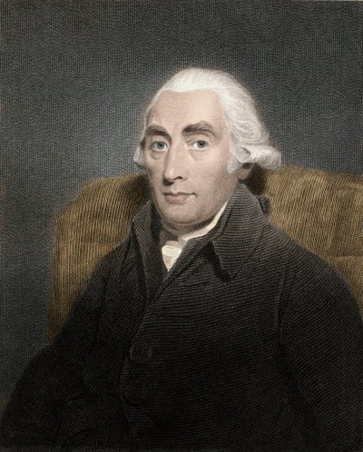 约瑟夫·布莱克 (1728-1799)，苏格兰物理学家和化学家 - 苏格兰化学家约瑟夫·布莱克 (1728-1799) 的肖像 作者 未知艺术家