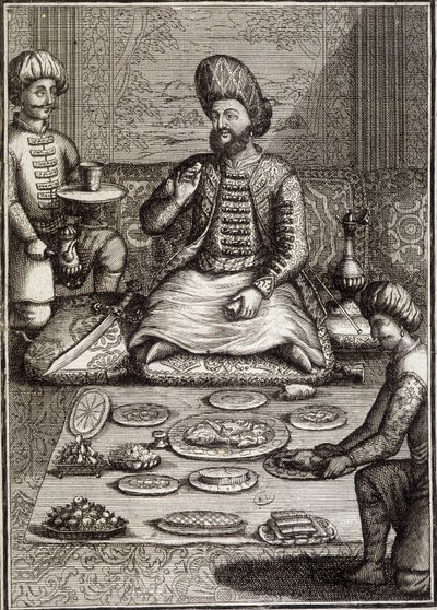 Méhémet Réza Beg，波斯大使，18 世纪初。 作者 未知艺术家