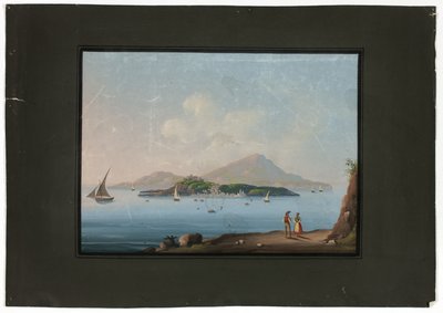 那不勒斯与维苏威火山 作者 未知艺术家
