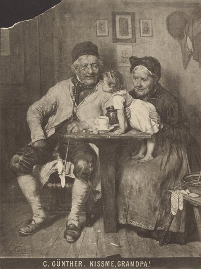 O. Günther - Kiss Me, Grandpa！ 作者 未知艺术家